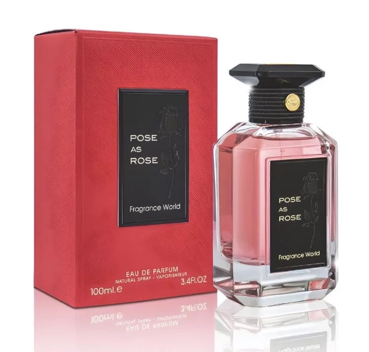 Pose as Rose FRAGRANCE WORLD 100ml - Muestra 10 ml
