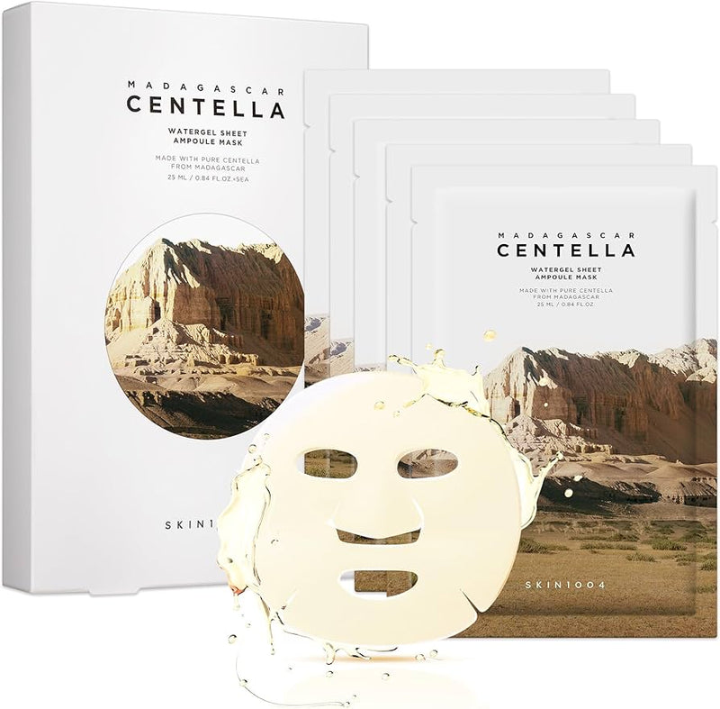 Madagascar Centella Watergel Sheet Ampoule Face Mask - SKIN1004