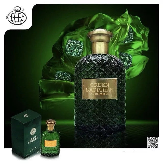 Green Sapphire FRAGRANCE WORLD 100ml - Muestra 10 ml