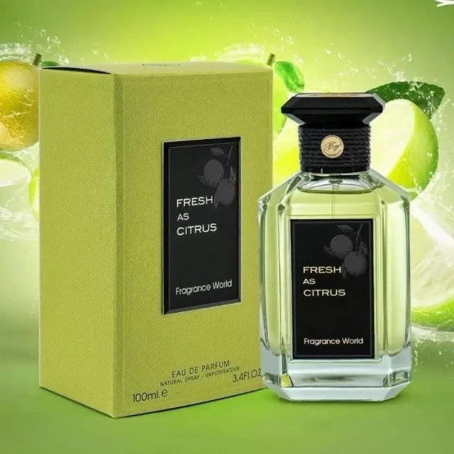 Fresh as Citrus Fragrance World 100ml - Muestra 3 ml