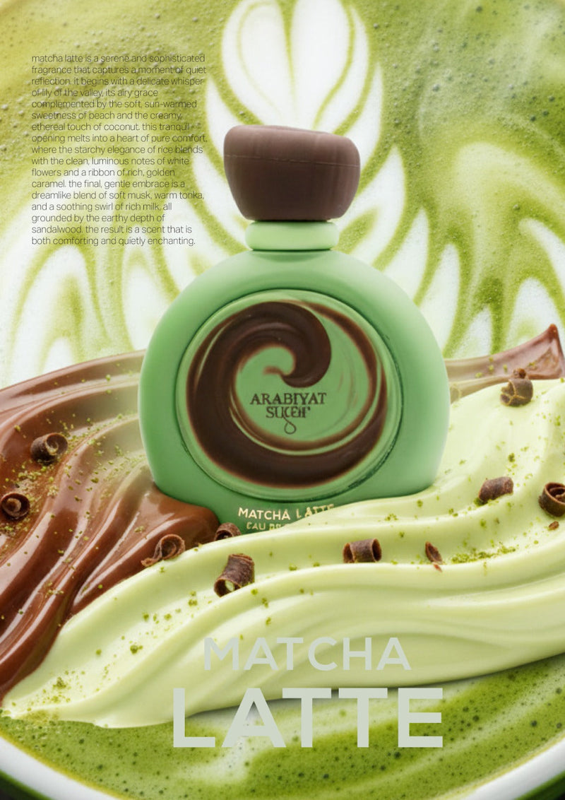Sugar Matcha Latte ARABIYAT - Muestra 3 ml