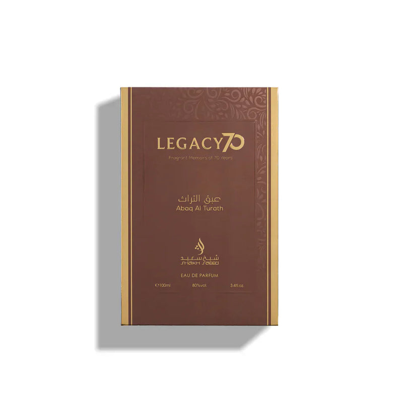 Legacy 70 Abaq Al Turath SHAIKH SAEED - Sample 10 ml