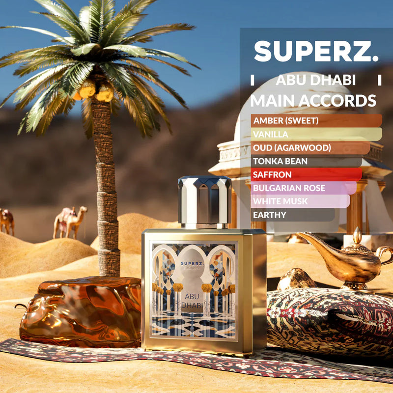 Abu Dhabi Extrait de Parfum SUPERZ. BUDAPEST - Muestra 5 ml