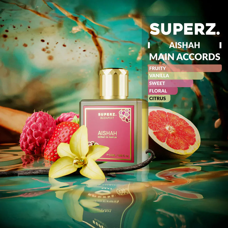 Aishah Extrait de Parfum SUPERZ. BUDAPEST - Muestra 5 ml