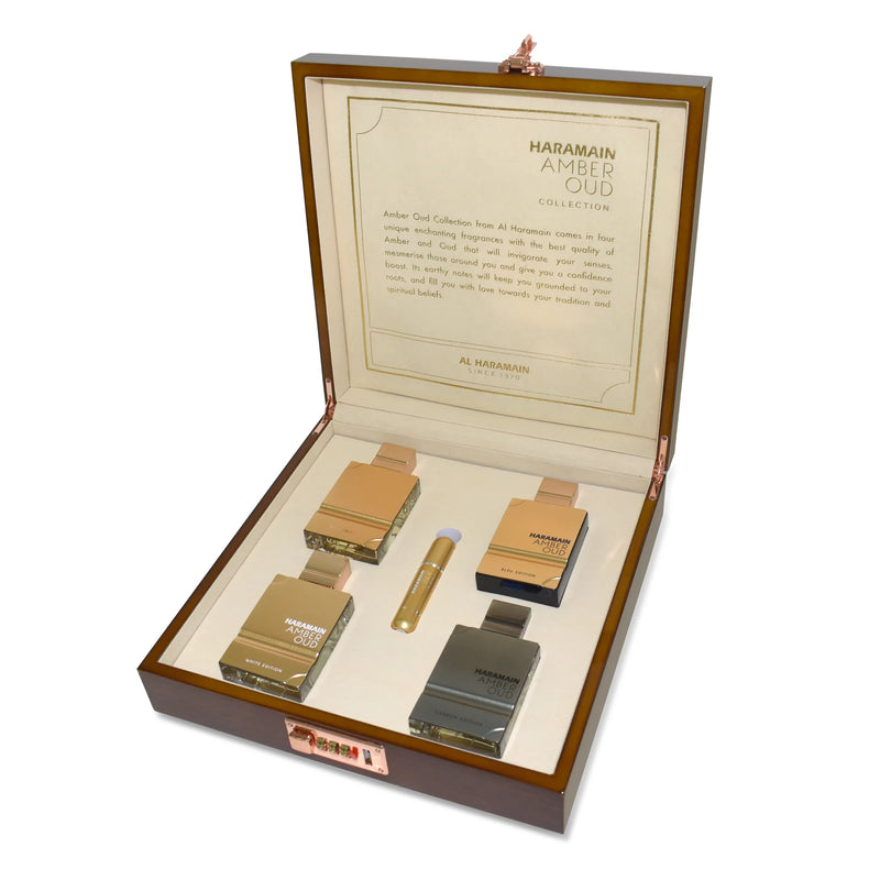 AL HARAMAIN Amber Oud Gift Set x4 60ml