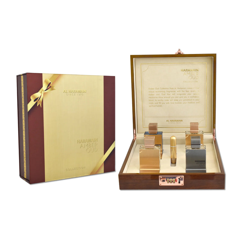 AL HARAMAIN Amber Oud Gift Set x4 60ml