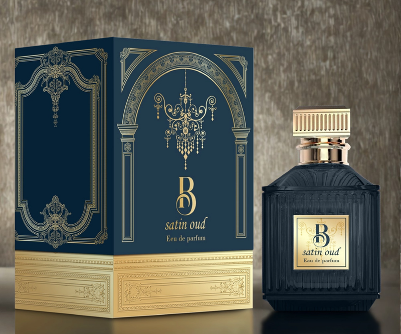 B Satin Oud FRAGRANCE WORLD - Muestra 5 ml
