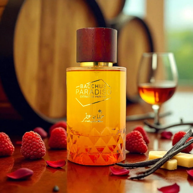 Bacchus Paradiso Extrait de Parfum HEKAYAT ATTAR - Muestra 10 ml