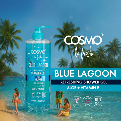 Be Fresh Blue Lagoon Shower Gel COSMO 1000ml