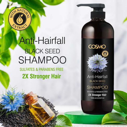 Anti-Hairfall Black Seed Shampoo COSMO 1000ml