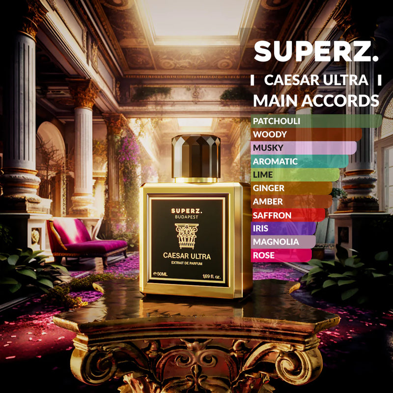 Caesar Ultra Extrait de Parfum SUPERZ. BUDAPEST 50ml