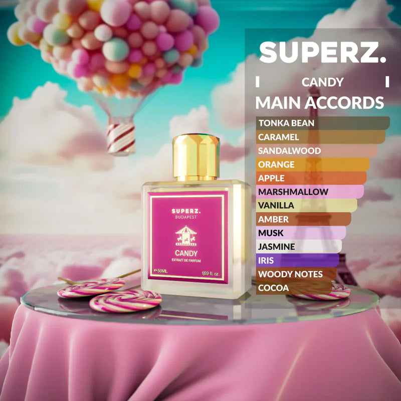 Candy Extrait de Parfum SUPERZ. BUDAPEST - Muestra 3 ml