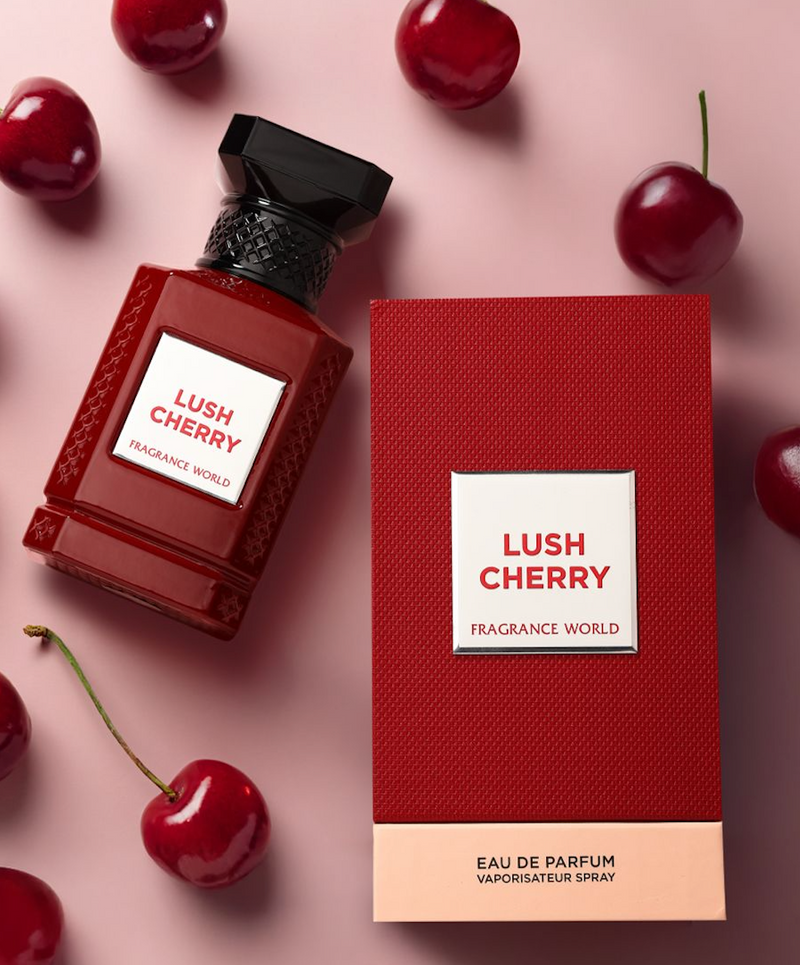 Lush Cherry FRAGRANCE WORLD - Muestra 3 ml