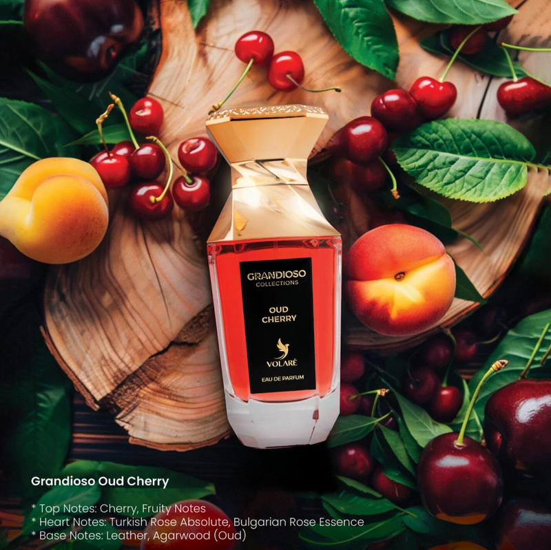 Grandioso Oud Cherry VOLARE 100ml - Muestra 5 ml