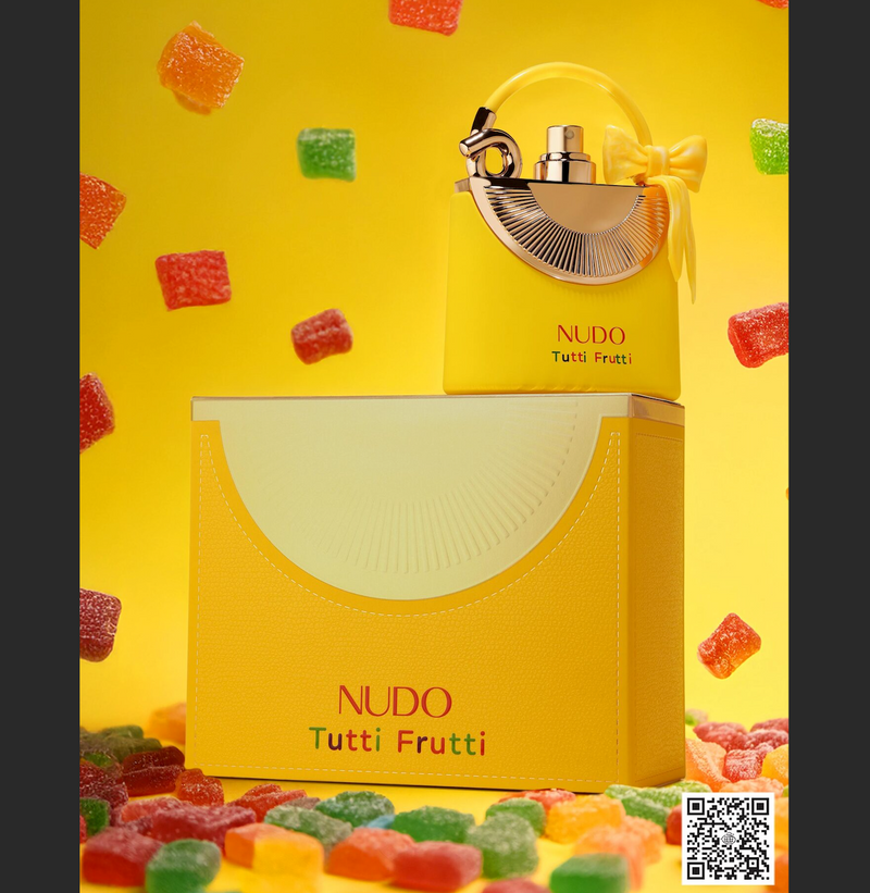 Nudo Tutti Frutti FRAGRANCE WORLD 100ml - Muestra 5 ml