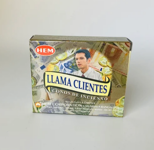 Call Client Conos de Incienso HEM 25gr (10 conos)