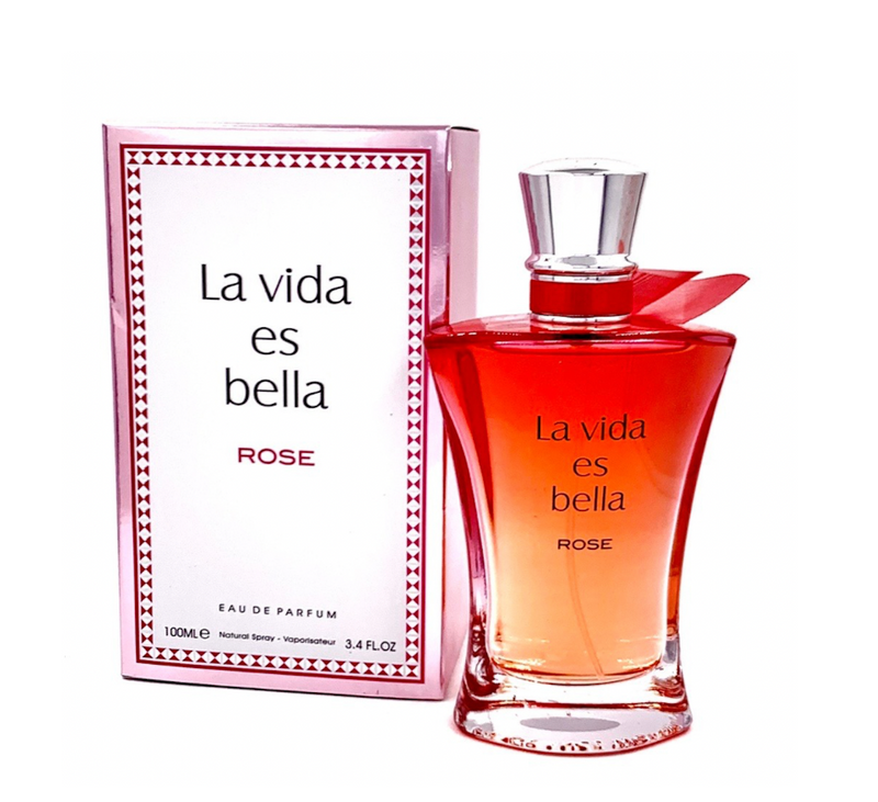 La Vida Es Bella Rose FRAGRANCE WORLD - Muestra 3 ml