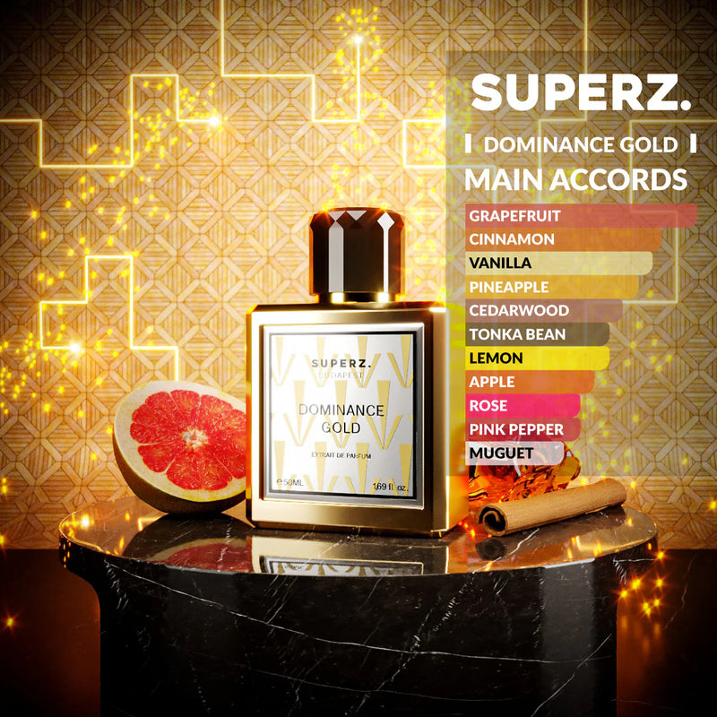 Dominance Gold Extrait de Parfum SUPERZ. BUDAPEST