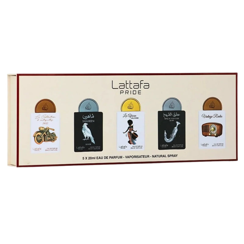 Set Regalo LATTAFA PRIDE No.5 (5 x 20ml)