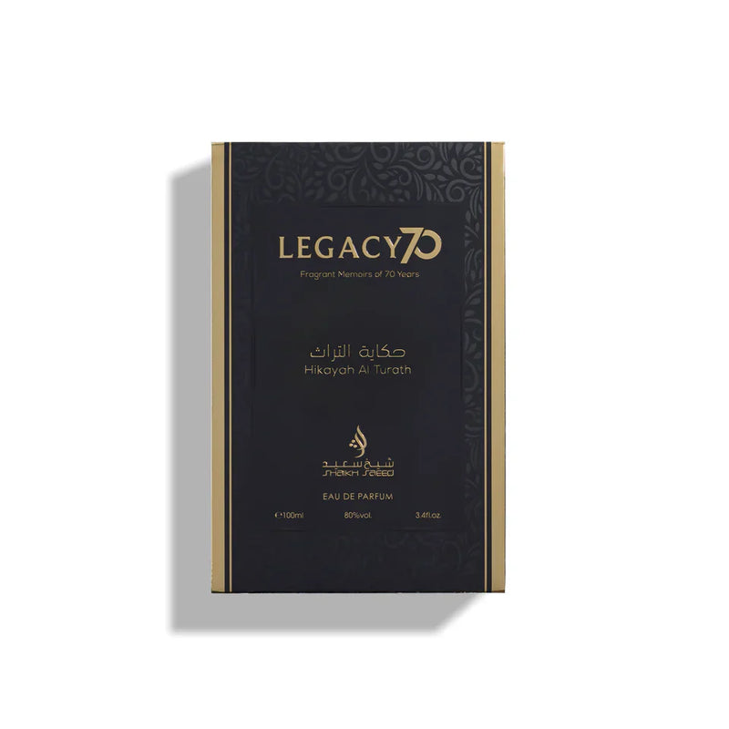 Legacy 70 Hikayah Al Turath SHAIKH SAEED - Muestra 3 ml