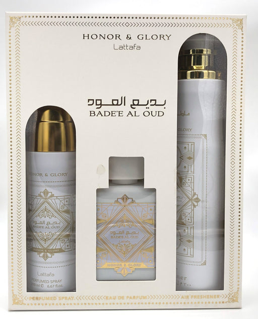 Estuche Bade’e al Oud Honor y Glory - Lattafa