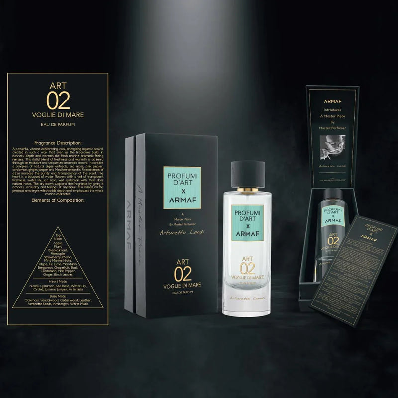 Art 02 - Voglie Di Mare Profumi D'art X Armaf 105ml - Muestra 10ml
