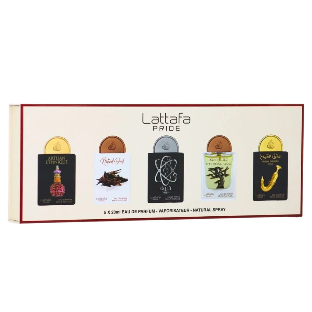 Set Regalo LATTAFA PRIDE No.2 (5 x 20ml) — Arabic Parfums