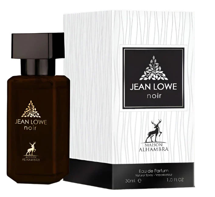 Eau De Parfum Jean Lowe Noir Par Maison Alhambra - 100 Ml, Neuf Sous Emballage
