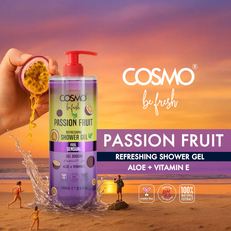 Be Fresh Passion Fruit Shower Gel COSMO 1000ml