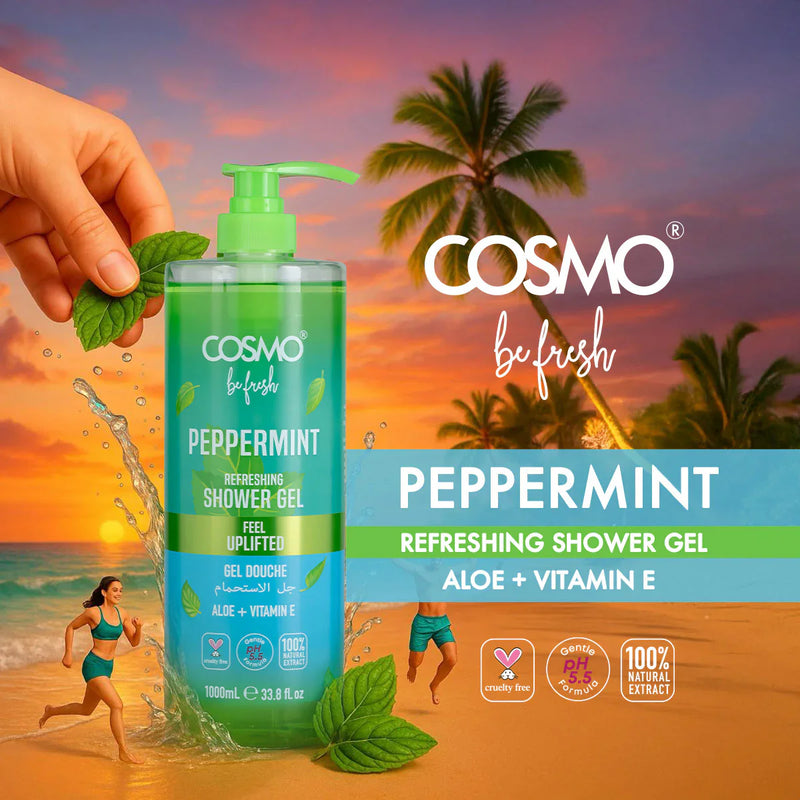 Be Fresh Peppermint Shower Gel COSMO 1000ml
