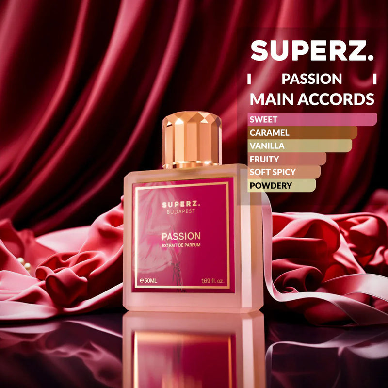 Passion Extrait de Parfum SUPERZ. BUDAPEST - Muestra 3 ml
