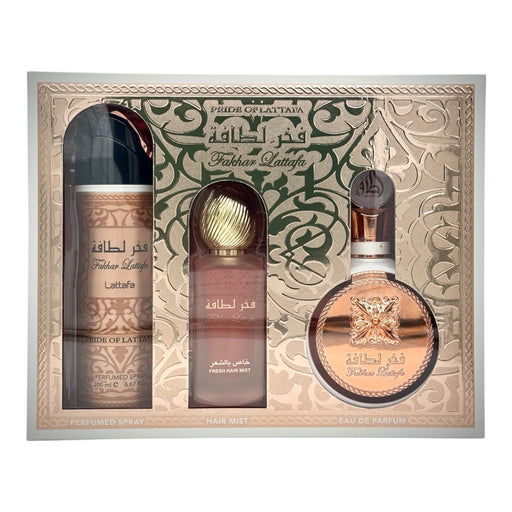 Set Fakhar Women 100ml + Deo 200ml + Hair Mist