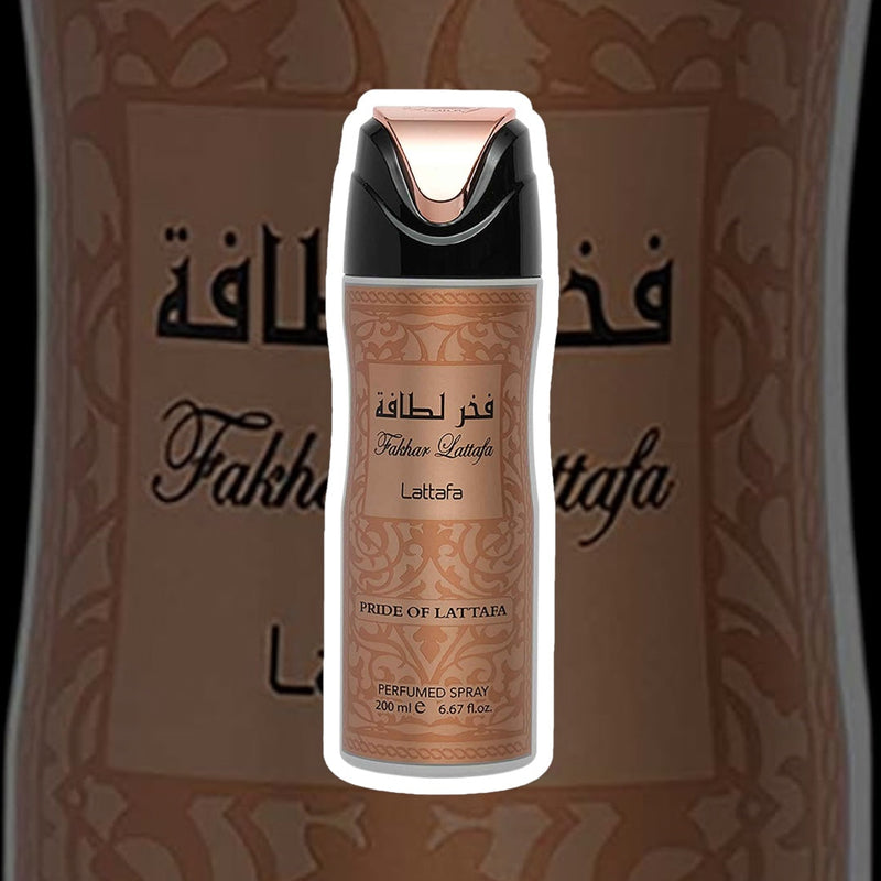 Fakhar Women Lattafa Body Spray 200ml - Arabic Parfums