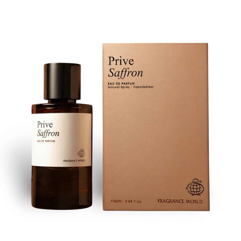 Prive Saffron FRAGRANCE WORLD Frasco Original 60 ml