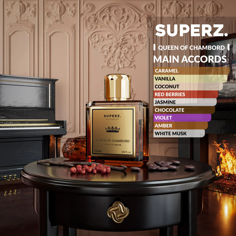 Queen of Chambord Extrait de Parfum SUPERZ. BUDAPEST 50ml