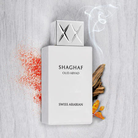 Shaghaf Oud Abyad SWISS ARABIAN 75ml - Muestra 10 ml
