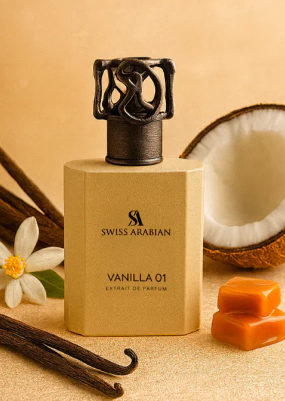 Vanilla 01 Extrait de Parfum SWISS ARABIAN - Muestra 5 ml