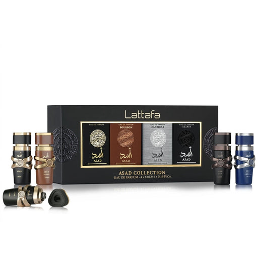 Asad Collection Mini LATTAFA estuche original 4 × 5 ml