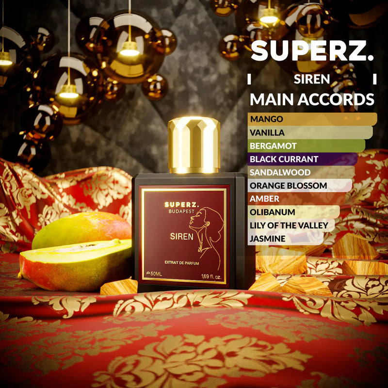 Siren Extrait de Parfum SUPERZ. BUDAPEST