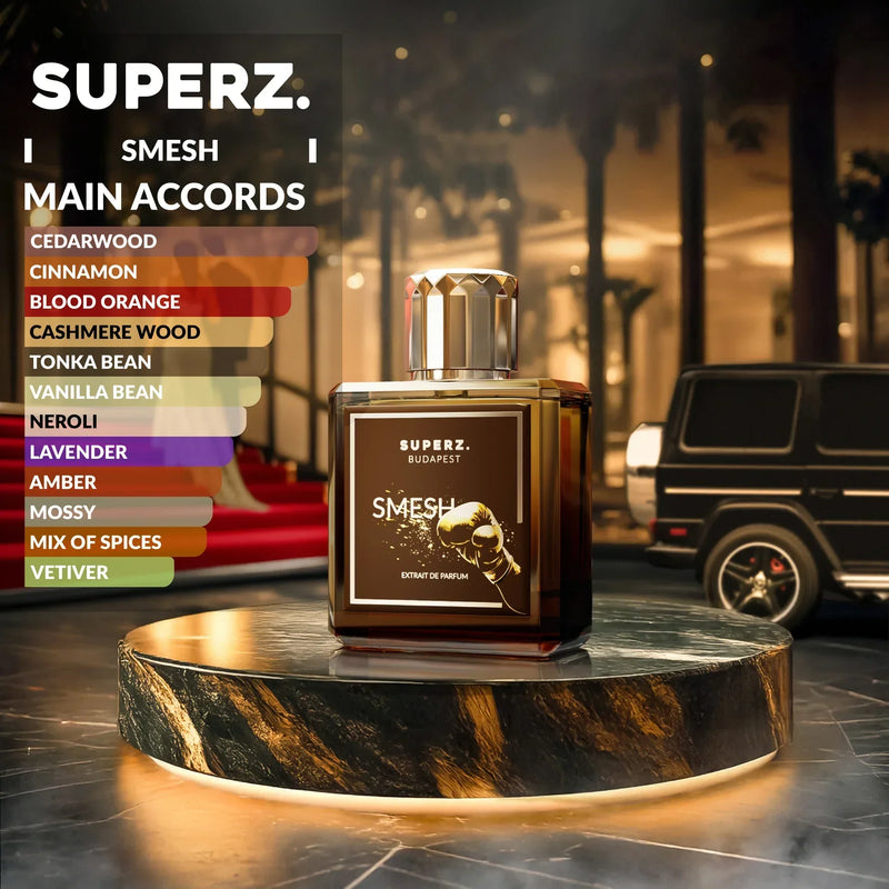 Smesh Extrait de Parfum SUPERZ. BUDAPEST - Muestra 5 ml