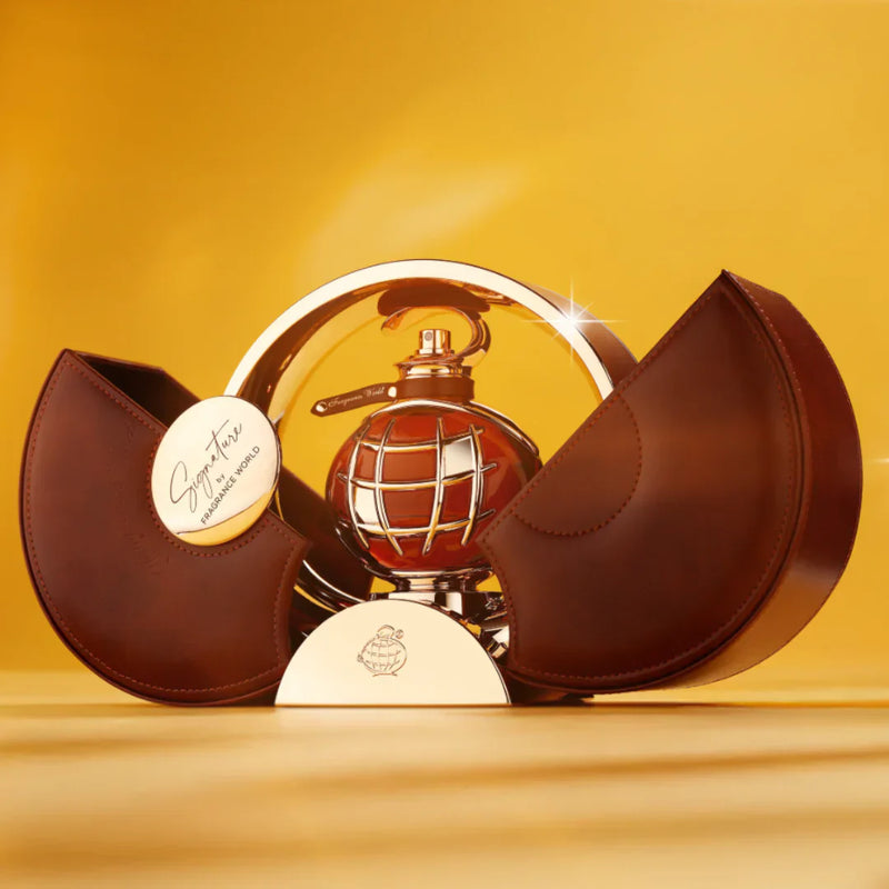 Signature Brown Fragrance World 100ml - Muestra 5 ml