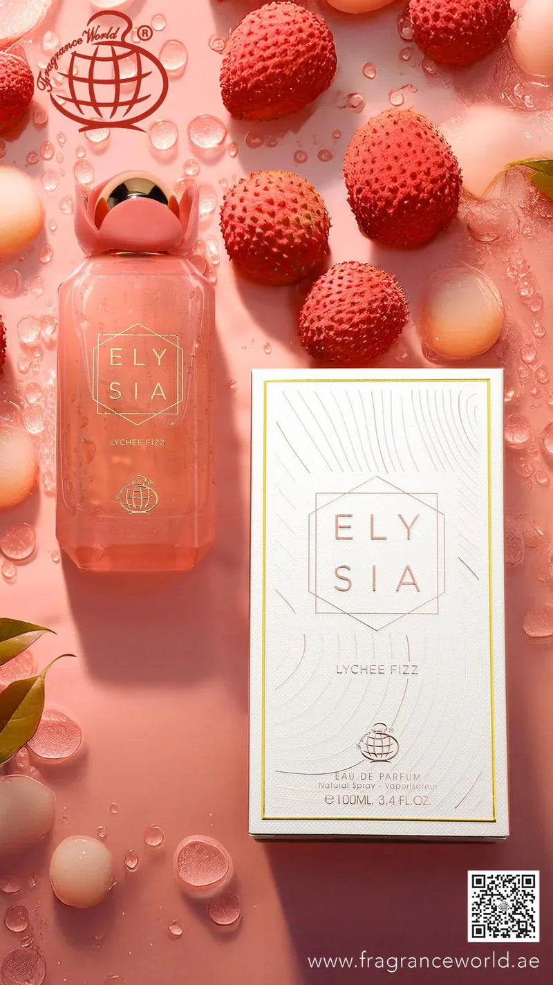 Elysia Lychee Fizz FRAGRANCE WORLD 100ml - Muestra 10 ml