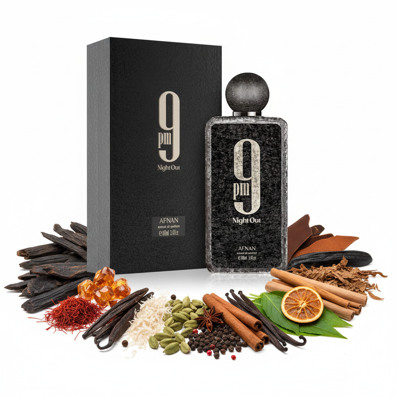 9 PM Night Out AFNAN - Muestra 3 ml