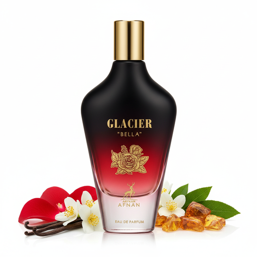 Afnan Glacier Bella con ingredientes naturales