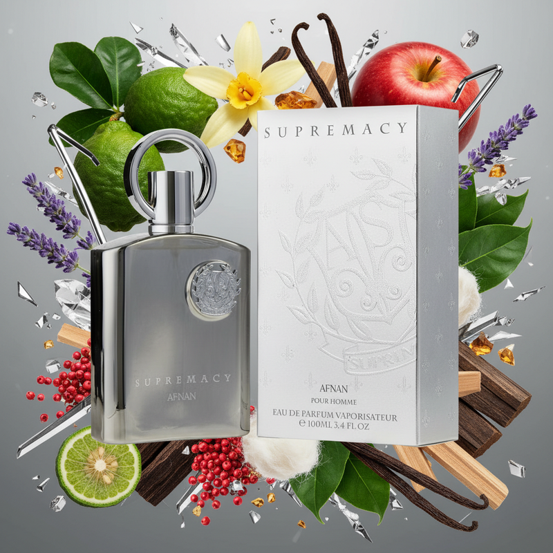 Afnan Supremacy Silver cu ingrediente naturale