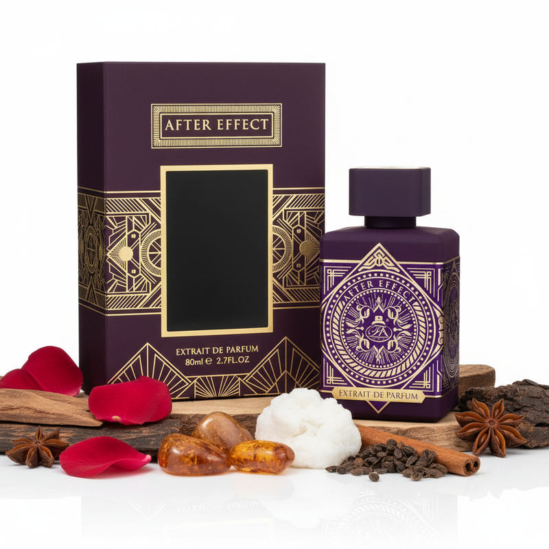 After Effect cu cutie și ingrediente