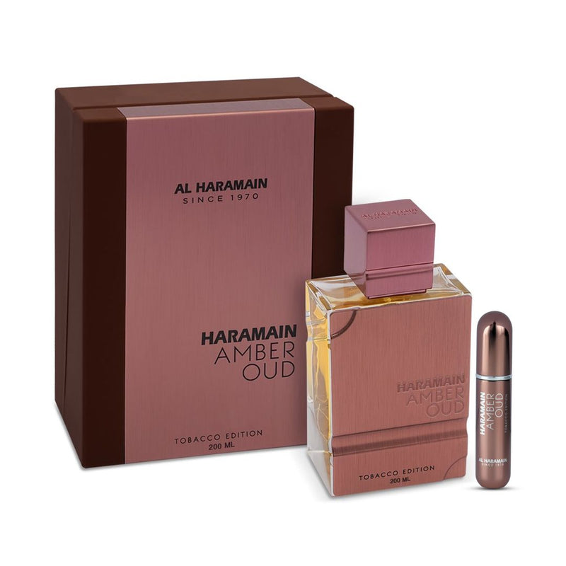 Amber Oud Tobacco Edition AL HARAMAIN 200ml - Muestra 3 ml