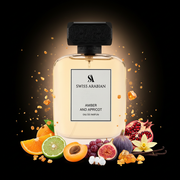 Amber and Apricot Swiss Arabian - Dramatic