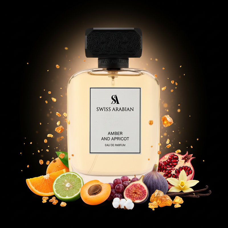 Amber and Apricot Swiss Arabian - Dramatic