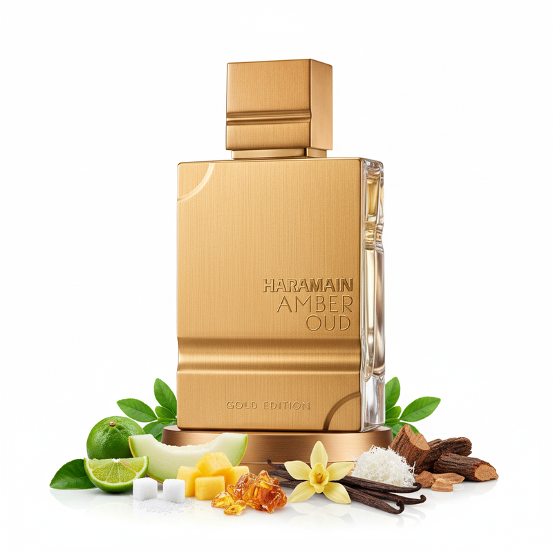 Amber Oud Gold Edition AL HARAMAIN con notas